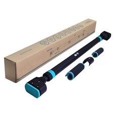 뭅뭅스포츠 수평계 장착 가정용 문틀 철봉 실내 턱걸이 운동 기구 문틈, 뭅뭅 단축철봉