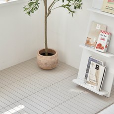 얼라이브즈 이지케어 틈없는 데크타일 버디, 36개, 베이지