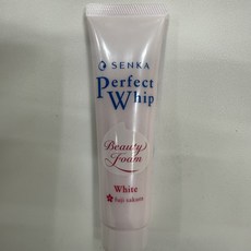 센카 퍼펙트 휩 클렌징 폼 50 g 화이트 휴대용 미니 여행용