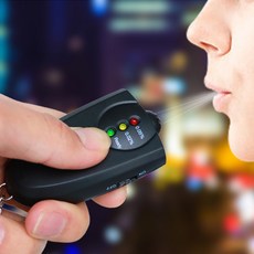 포커스 휴대용 음주측정기 키홀더 열쇠고리 후레쉬내장, [01]음주측정기열쇠고리형, 1개