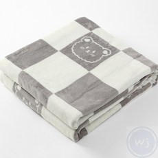 낮잠이불 극세사 이불담요 150x200 그레이