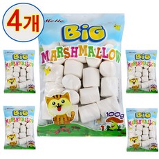 멜로 빅 머쉬멜로우, 100g, 4개
