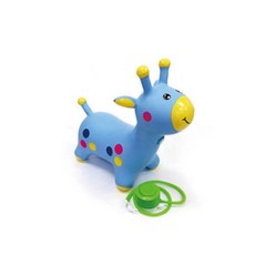 유아균형감각 점핑놀이 말타기승용완구 점핑볼 장난감 유아짐볼 유아말타기 사슴, 옐로우