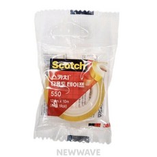 LQ 3M 스카치 리필 다용도테이프 12mm x 10M 투명접착롤