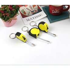 휴대용줄자 열쇠고리형 미니줄자 스토퍼형 1m