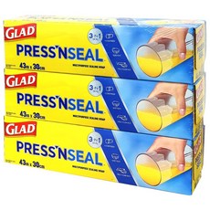 글래드 프레스 앤 씰 매직랩, 43m, 3개