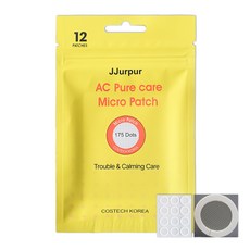여드름 트러블 피부진정 마이크로패치 12p 14mm, 1개, 12개입