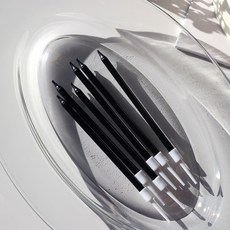 웰베이킹 블랙 롱막대초 1팩(6개입), 1개