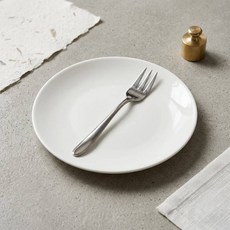 올스텐 티포크 고급 스테인리스 디저트 과일 포크 15cm 1P, 실버