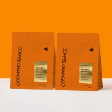 커피창고 스페셜티 달보드레 블렌드 원두커피, 200g, 2개