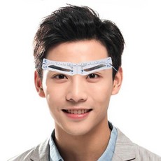 남자 눈썹가이드 눈썹 그리기 눈썹틀 그리는법 정리, 1개