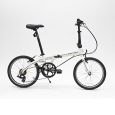 DAHONVYBE D7 20吋7速鋁合金折疊單車/小折-共3色, 白, 1個