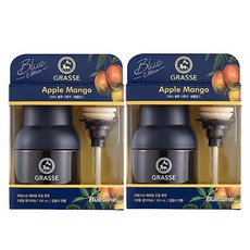 불스원 그라스 디퓨져블루 100ml 차량용방향제, 블루애플망고, 2개