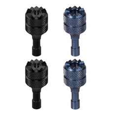 프로/4 프로 컨트롤 스틱 DJI 미니 3/미니 3 프로/미니 4 프로/에어 3/매빅 3 프로 RC & RC 2 리모컨 교체 액세서리용 탈착식 알루미늄 합금 드론 조이스틱 4, 블루, 블랙