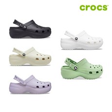 크록스 클래식 플랫폼 클로그 여성샌들 206750 5종 택1