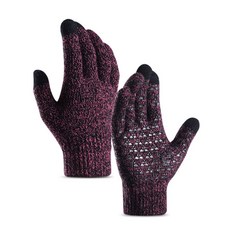 쇼미코리아 남성용 여성용 미끄럼 방지 스마트폰 터치 면 장갑