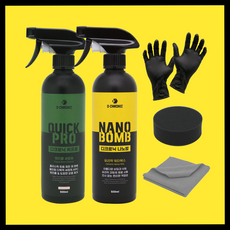 디크로닉 나노밤 500ml 자동차 물왁스 광택제 코팅제 왁싱 퀵디테일러, 1. 나노밤 세트, 1개
