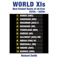 (영문도서) World XIs: Best Cricket Teams of All Eras 1870s - 2020s Paperback, Melbourne Books, English, 9781922779274