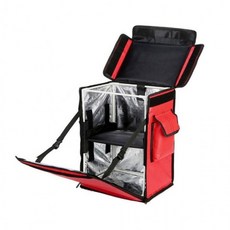 보냉 보온보냉백 배달통 배달백팩 58리터 도보 대형, 블랙58리터