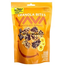 이스트발리캐슈 바이트 초콜렛 바나나 그래놀라 시리얼, 125g, 1개