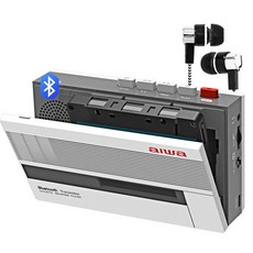 A2GCONNECT 아이와 블루투스 카세트 플레이어 녹음기능 탑재, 아이와 워크맨 화이트, 기본 모델명/품번