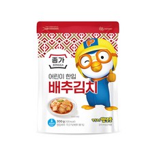 종가 뽀로로 어린이 한입 배추김치