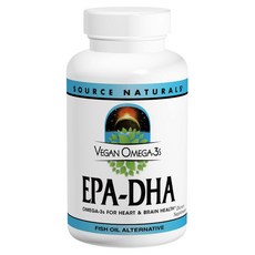Source Naturals (源美) Omega-3S Epa-Dha 300mg 素食軟膠囊, 1個, 30 件
