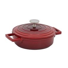 주방용품 인덕션 겸용 도무스 미니전골냄비 레드 16cm 생활잡화, 1, 레드 미니전골냄비 16cm 인덕션 호환 가능, 1개