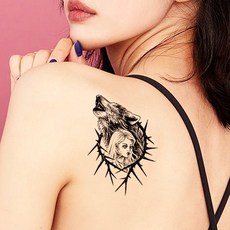 뷰티소품 타투용 셀프문신스티커 30매입, H 타입