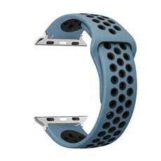 밴드 스포츠 스트랩 통기성 팔찌, 1개, 7. 25 blue black