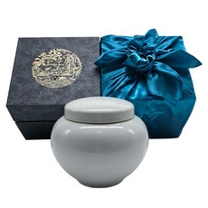 청밀당 도자기 꿀 1.2kg 고급 명품 케이스 국내산 선물세트, 1개