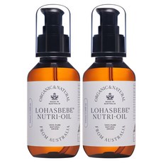 [세트할인]로하스베베 뉴트리오일 더블세트, 100ml, 2개