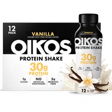 Oikos Protein Shake Vanilla 30g Oikos Protein Shake Vanilla 30g High Protein Drinks Shelf Stabl, 1개
