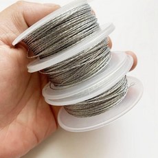 汽車擋風玻璃鋼絲切割拉線, 1個, 0.7*9股*20米*3捲鋼絲