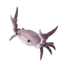 링비츠 꽃게 펜 홀더 거치대 인테리어 소품 장식품 DT01, 1개, 퍼플