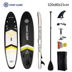 YHW-SURF SUP 充氣滑水板, 3.2 米 暗影風（雙層）, 1個