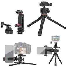 Zeadio 3-in-1 헤비 듀티 메탈 트라이 포드 알카식 볼 헤드 마운트·스마트