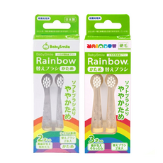 日本BabySmile 兒童電動牙刷 寶寶電動牙刷 刷頭 S204 S205 替換刷頭 S202 206, 1個, S-204 硬毛組, S-204, 硬毛組