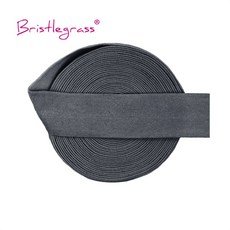 BRISTLEGRASS 10 야드 20mm 솔리드 매트 비광택 접이식 탄성 스판덱스 밴드 웨빙타프 웨빙웨빙 스트랩가방 스트랩웨빙끈타프웨빙타프 스트랩 웨이빙끈타프, 옵션 1, 5 Yards, 1개