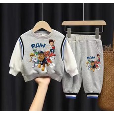 퍼피구조대 남아 봄가을 어린이 아기 멋진 맨투맨 상하세트