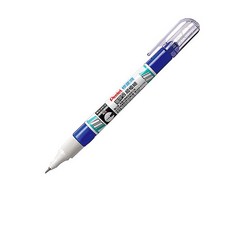 飛龍修正液 ZL72-W 藍罐 立可白 修正筆 超極細 攜帶筆型 4.2ml 萬能速乾型 不鏽鋼筆頭, 1個