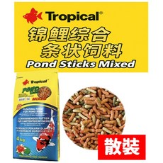 Tropical 錦鯉綜合條狀飼料, 1個, 散裝1L