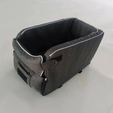 汽車寵物車載墊 貓咪安全座椅窩 狗窩 寵物用品, 方形麻灰色45*24*22超級爆款, 1個