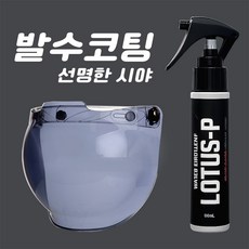 오토바이 헬멧 쉴드 발수코팅제 스프레이 시야확보, 1개, 60ml