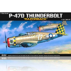 1/72 P47D 레이저백 (P-47D THUNDERBOLT RAZORBACK)
