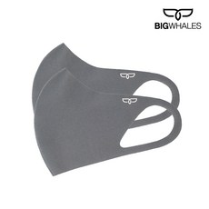 [빅웨일즈] (WM-M-GRY001-L) 빅웨일즈 데일리 그레이 L 2개입