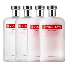 (깜짝세일) 레볼루션ll 남성화장품 4종세트 (스킨 140ml 2개+로션 140ml 2개) / 남자화장품, 1세트