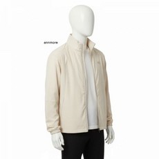 내셔널지오그래픽 N252UFT970 스탠드넥 바람막이 오크 베이지