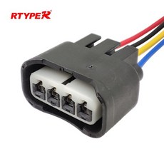 방수 점화 코일 커넥터 플러그 하네스 도요타 캠리 코롤라 렉서스 90980-11885 1 세트, 01 1pcs