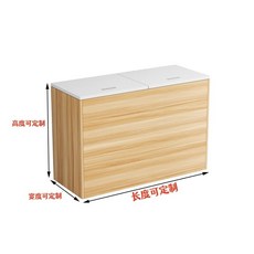 서랍형 틈새 수납장 침대 협탁 2단 도어형, 집회, 색상 사이즈 (기본 흰색)